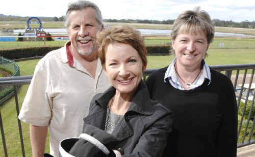Ballina Tourism and Hospitality secretary Dave Heggie (left), BJC CEO Sarah Wills, and Gem Array Jewellers principal Connie Bidwell display the trophy to be presented to the winner of the Ballina Bracelet tomorrow. Ballina Tourism and Hospitality secretary Dave Heggie (left), BJC CEO Sarah Wills, and Gem Array Jewellers principal Connie Bidwell display the trophy to be presented to the winner of the Ballina Bracelet tomorrow.